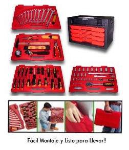 MALETÍN ENSAMBLABLE 96 PIEZAS